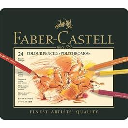 Faber Castell Polychromos Pencils Tin of 24 thumbnail