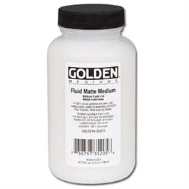 Golden Fluid Matt Medium - 236ml thumbnail
