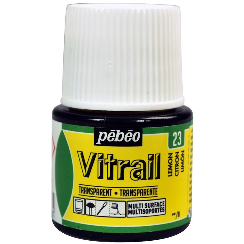 Pebeo Vitrail Transparent Glass Paints 45ml