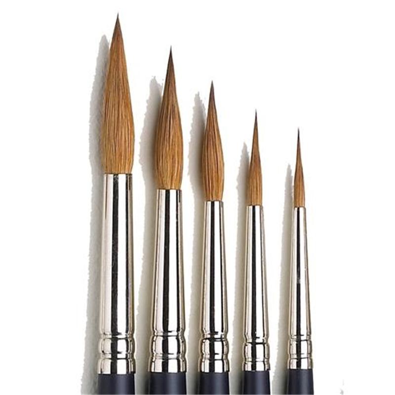 Winsor & Newton Artists' Water Colour Sable Brush Pointed Round