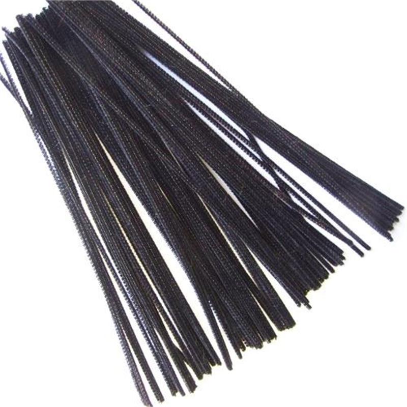 Value Pack of Long Black Pipe Cleaners