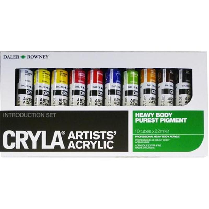 Cryla Acrylic Paint Introduction Set