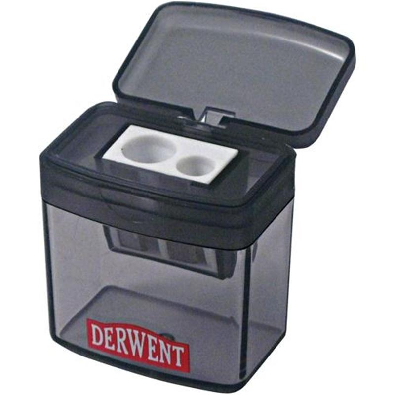 Derwent Two Hole Pencil Sharpener