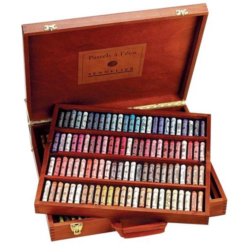 Sennelier Soft Pastel Wooden Box 175 Traditional