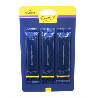 Vandoren Traditional B-flat clarinet reed (3-pack) thumbnail