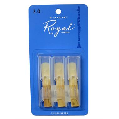 Rico Royal B-flat clarinet reed (3-pack) thumbnail