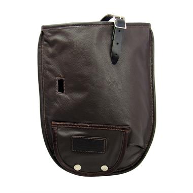 Small tenor horn half cover (brown leather) thumbnail 