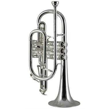 Catelinet Rousseau HC20S B-flat cornet (silver) thumbnail 