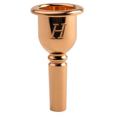 Denis Wick Heritage 6BL (gold) trombone mouthpiece thumbnail