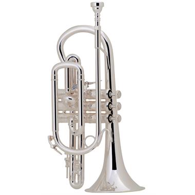 Vincent Bach 184SML B-flat cornet (silver-plate) thumbnail 