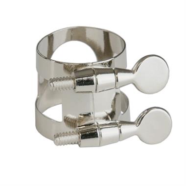 Conn-Selmer soprano saxophone ligature (nickel-plated) thumbnail