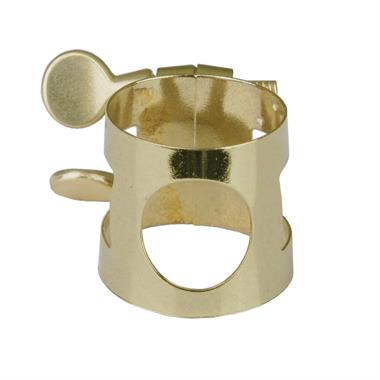 Selmer (USA) soprano saxophone ligature (gold-lacquered) thumbnail