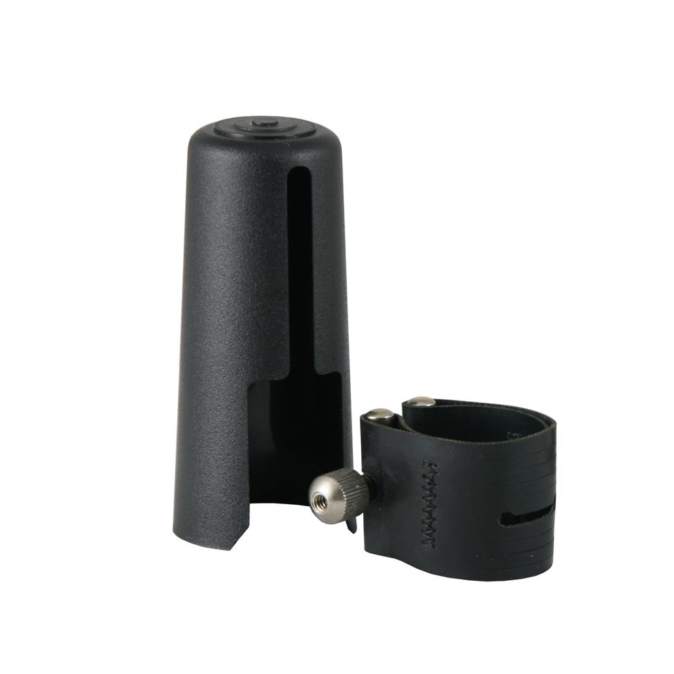Rovner 1R Dark clarinet ligature & cap