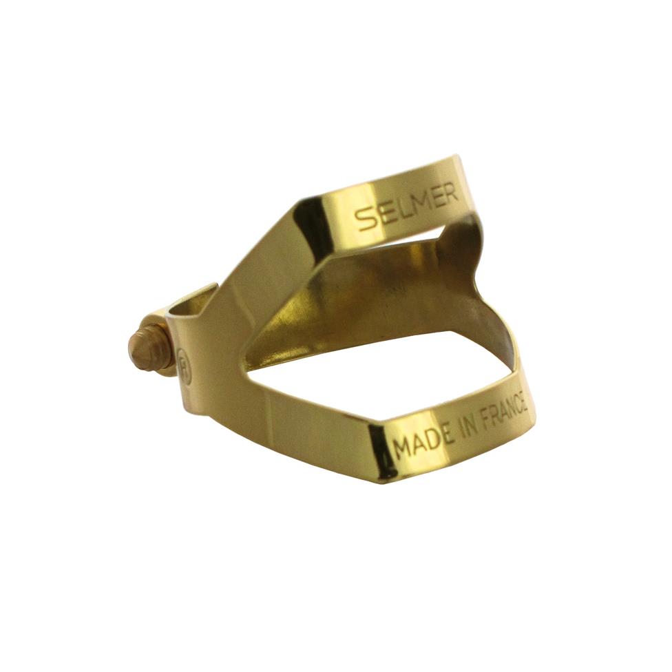 Alto Saxophone Ligature (Gold Lacquer) Selmer Rosehill Instruments