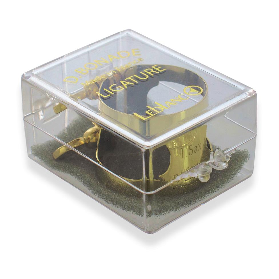 Leblanc Bonade tenor sax ligature (trad gold)