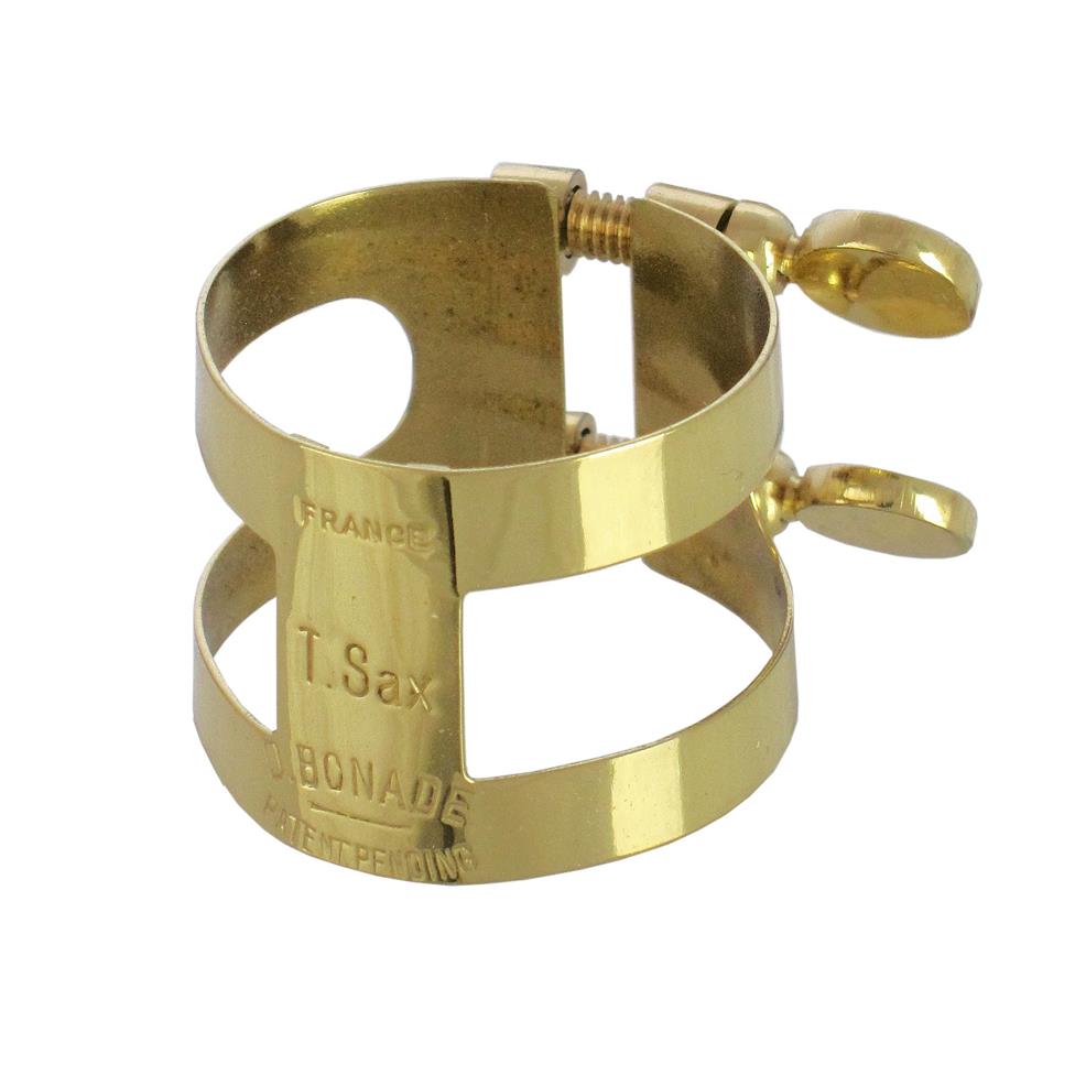 Leblanc Bonade tenor sax ligature (inv gold)