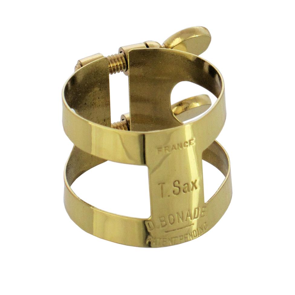 Leblanc Bonade tenor sax ligature (inv gold)