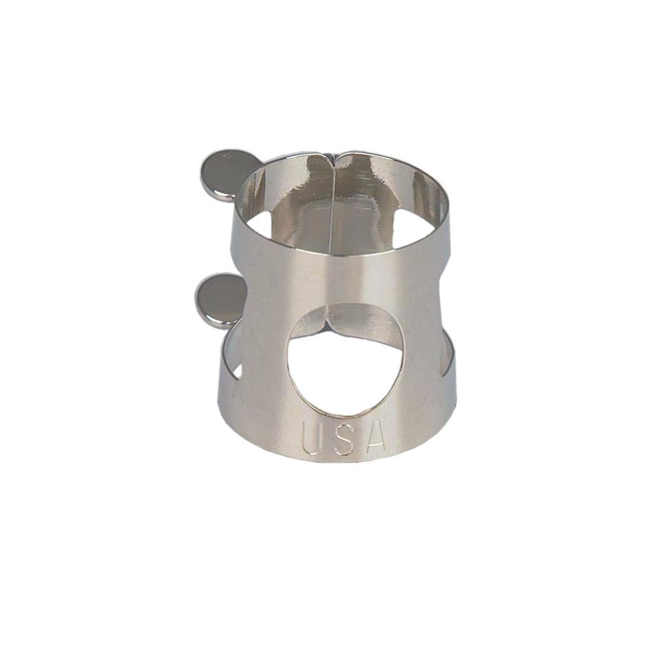 Selmer (USA) bass clarinet ligature (nickel-plated)