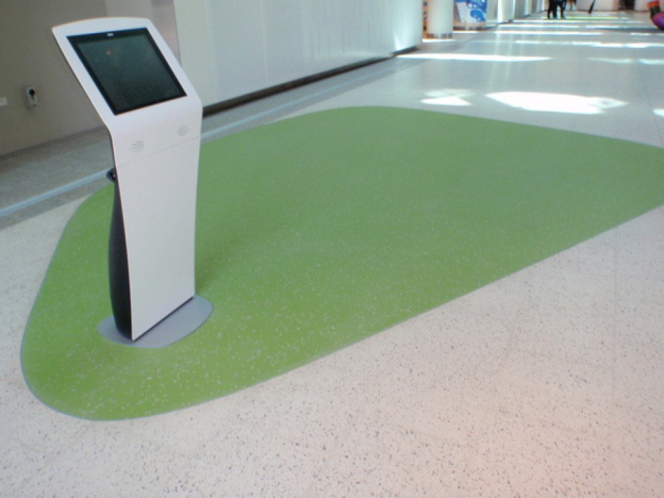 Le Kit Commercial rubber flooring by DRF Rubber Flooring