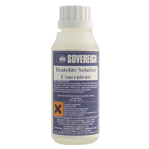 DENTOLITE STERILISING SOLUTION CONCENTRATE by Sovereign Chemicals