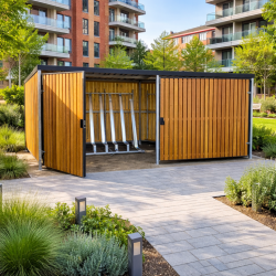 Cycle Storage for Transport Hubs: Designing for High-Traffic Environments