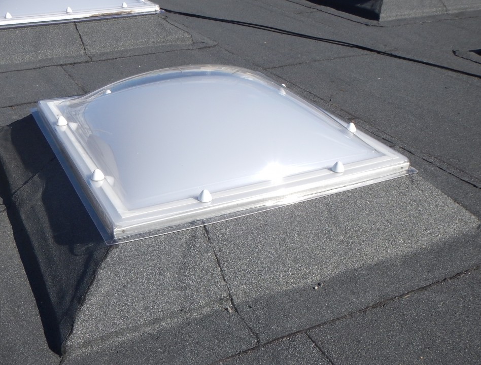 EmDome domed modular rooflights by Whitesales