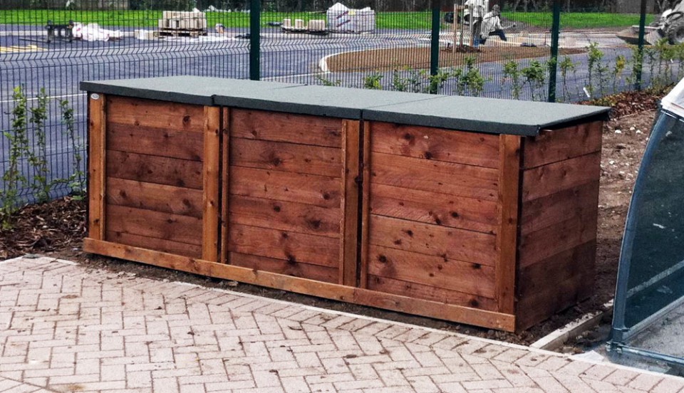 Sheldon Composter SCP300 Slatted Timber Composting Solution by