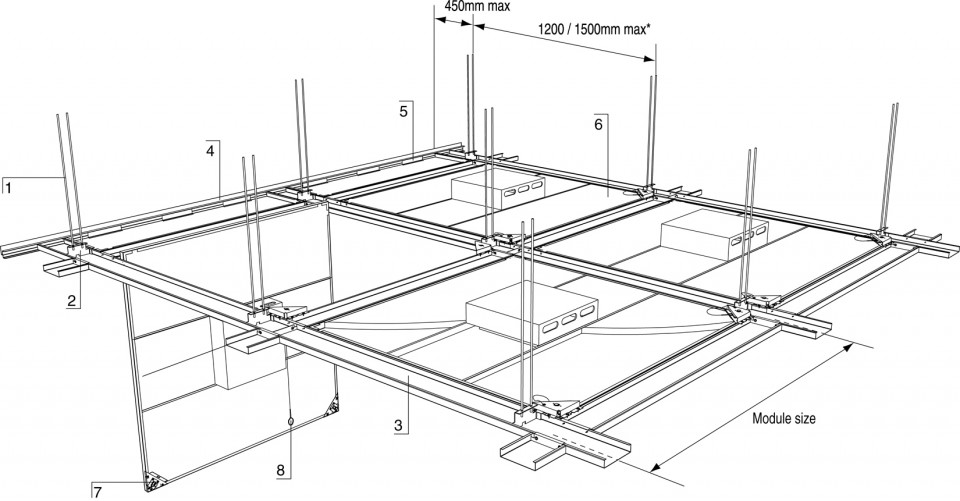 Product Information for System 330 CoolCeil Ceiling Panels