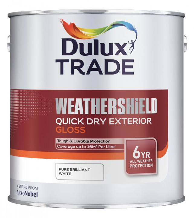 Weathershield Quick Dry Exterior Gloss by Dulux Trade