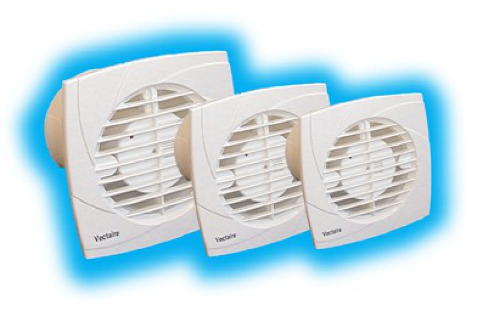 RA Recessed Extract Fans by Vectaire