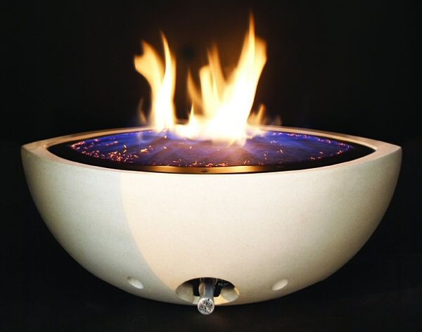 Hole in the Wall Gas Fire Bowl by CVO Fire