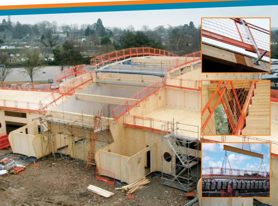 Timber Frame Edge Protection by Easi Edge