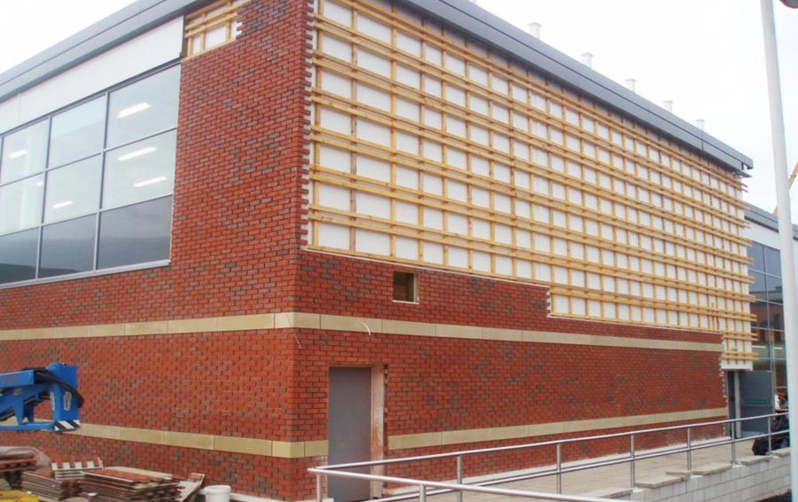 Brick Cladding Fastwall by Taylor Maxwell