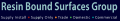 Resin Bonded Surfaces logo