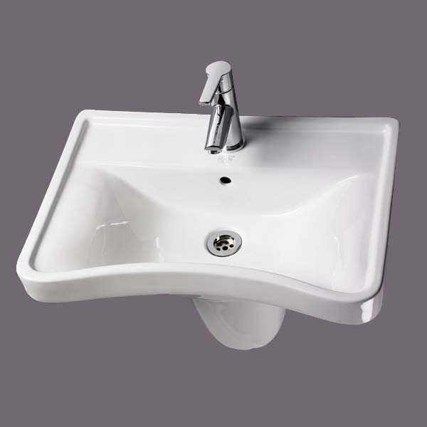 Ergonomic Concave Washbasin by AKW