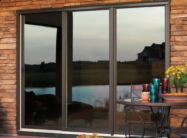 Ultimate Fibreglass Clad Wood Sliding Door by Marvin Architectural