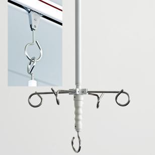Movatrack Iv200 Heavy Duty Overhead Intravenous Track System By
