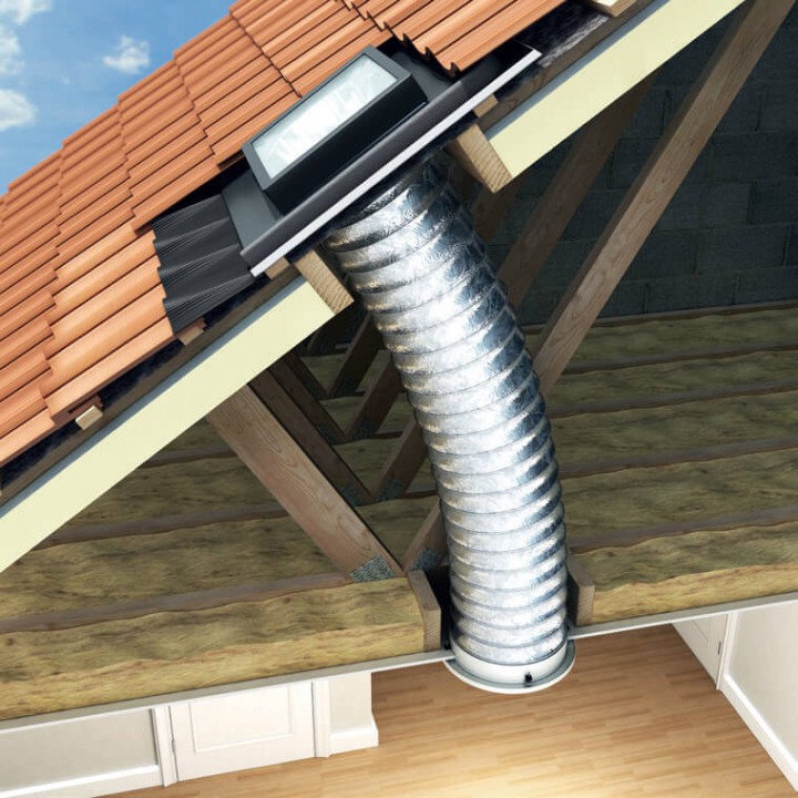 Flush Fit Glass Sun Lite by Keylite Roof Windows