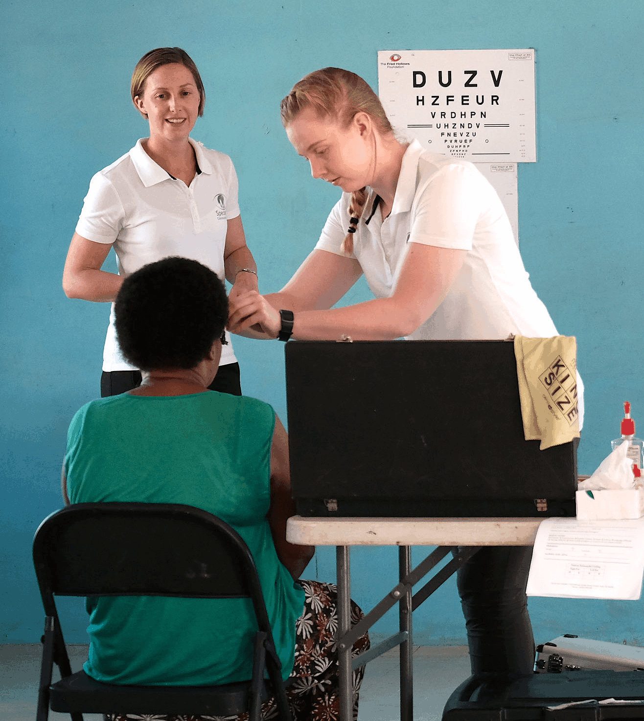 Specsavers outreach in Lautoka Fiji