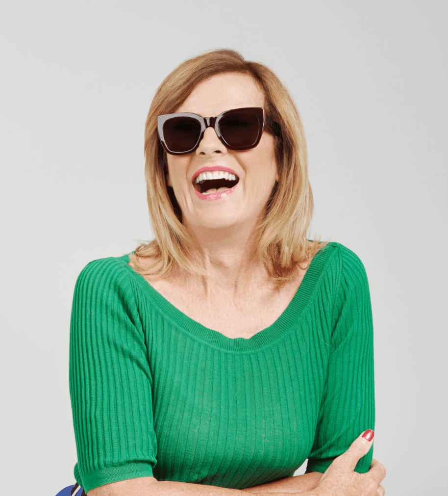 Jillian Jackson wears KENZO KZ3502S