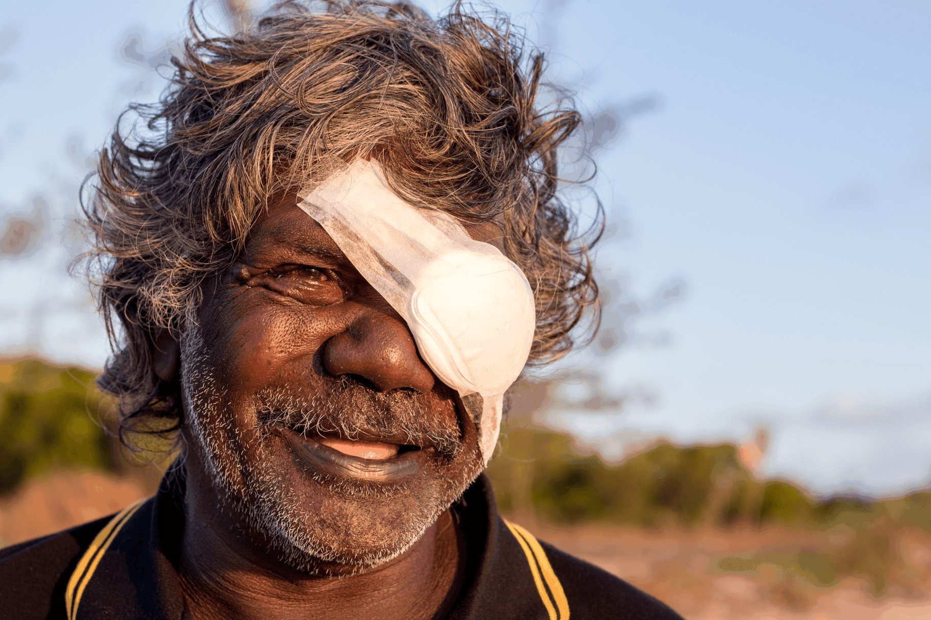 Peter Datjing Burarrwanga cataract surgery