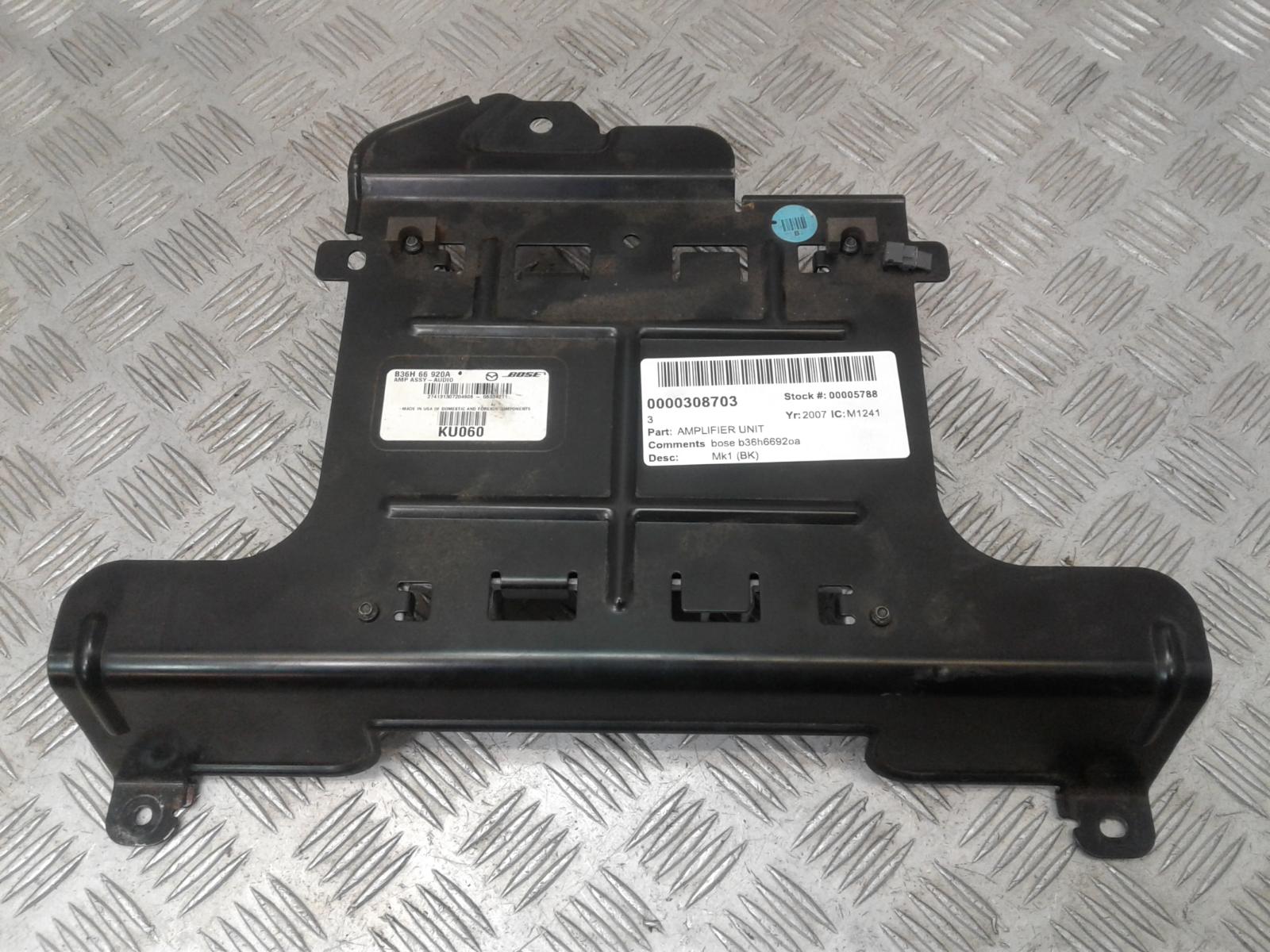 2007 mazda 3 bose sound system