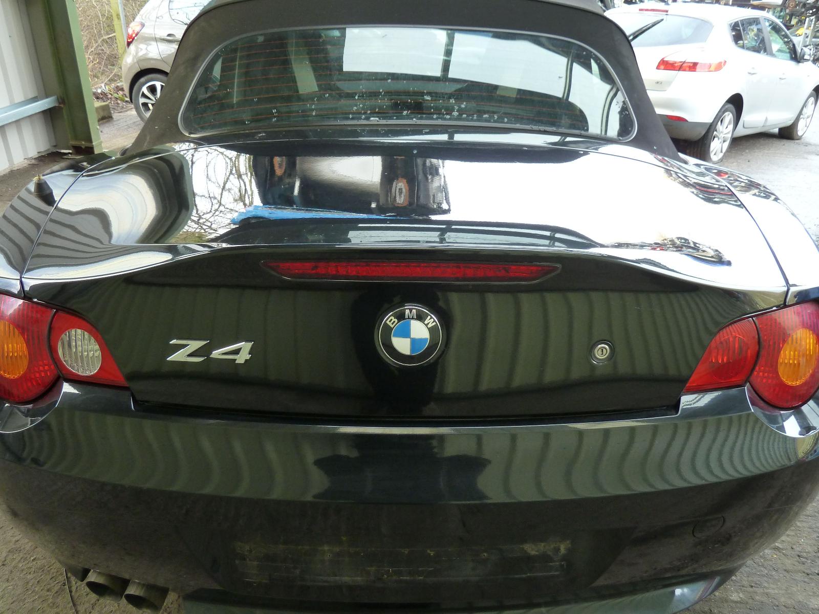 Bmw Z4 Bootlid Tailgate In Sapphire Black 475 E85 2002 2008 Ebay