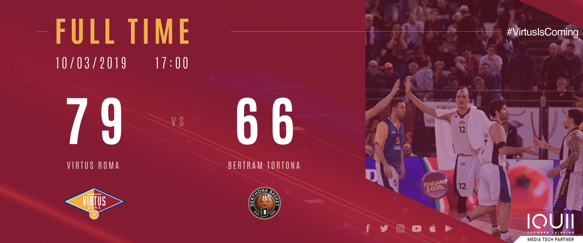 Virtus vs Tortona