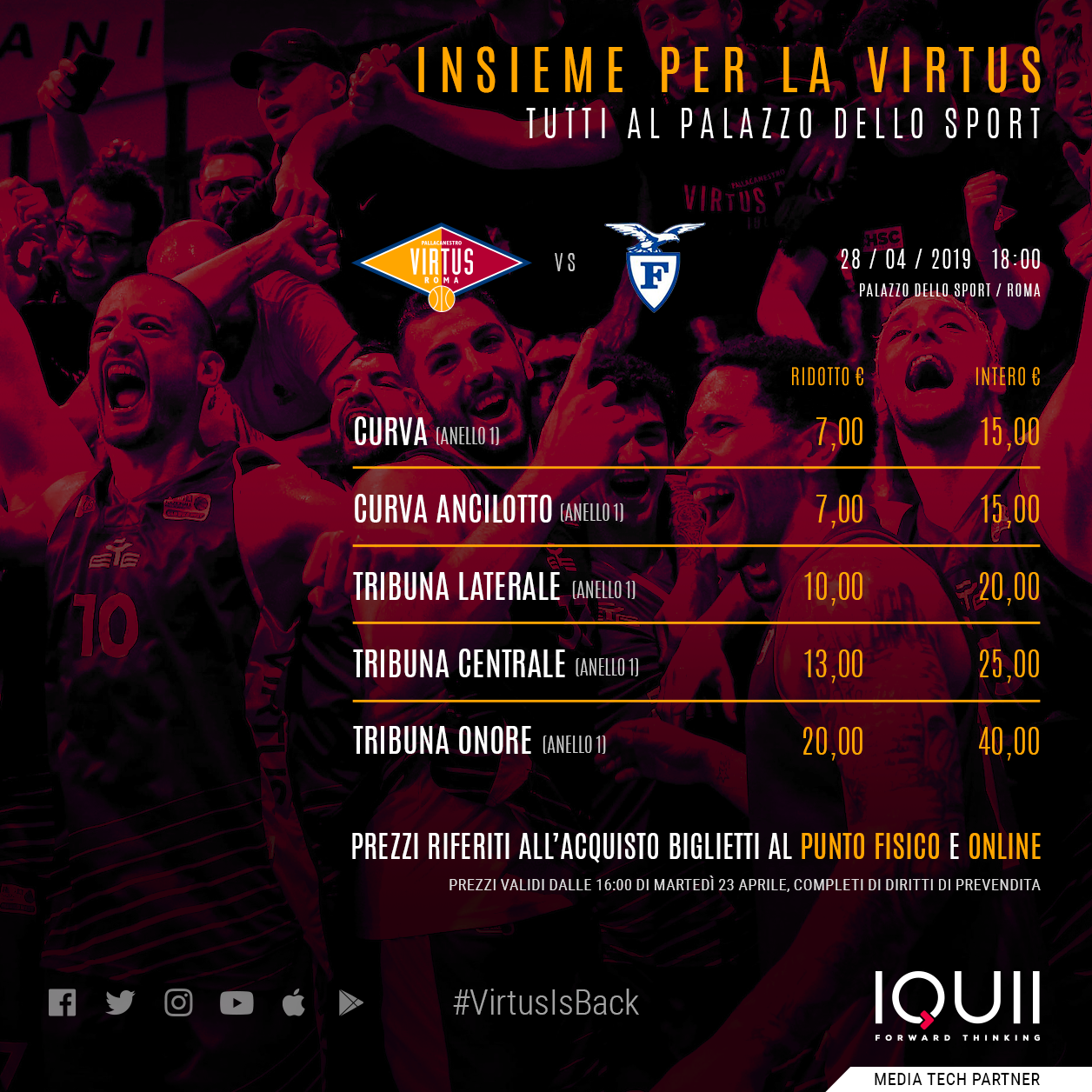 Virtus vs Fortitudo