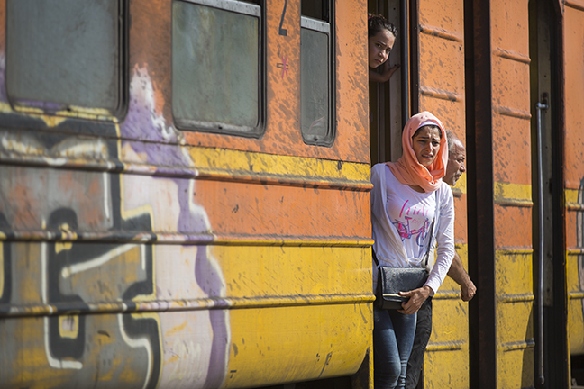 Refugees are facing increasing challenges to passage across Europe.