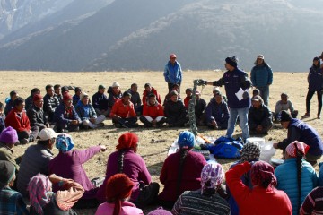 Supplies in Nepal