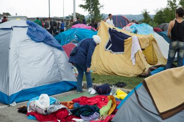 Refugee living conditions