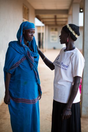 Staff members minister to refugees and others at the Samaritan’s Purse-run hospital in Maban County.