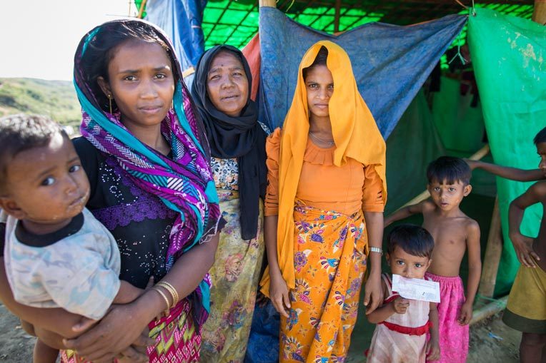 CLOSE TO 500,000 ROHINGYA ARE LIVING IN WHAT IS ONE OF THE WORLD’S LARGEST REFUGEE CAMPS.